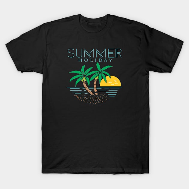 Summer Holiday T-Shirt by Oatchoco